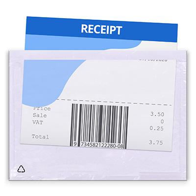 100 x A7 Plain Document Enclosed Wallets 95mm x 125mm
